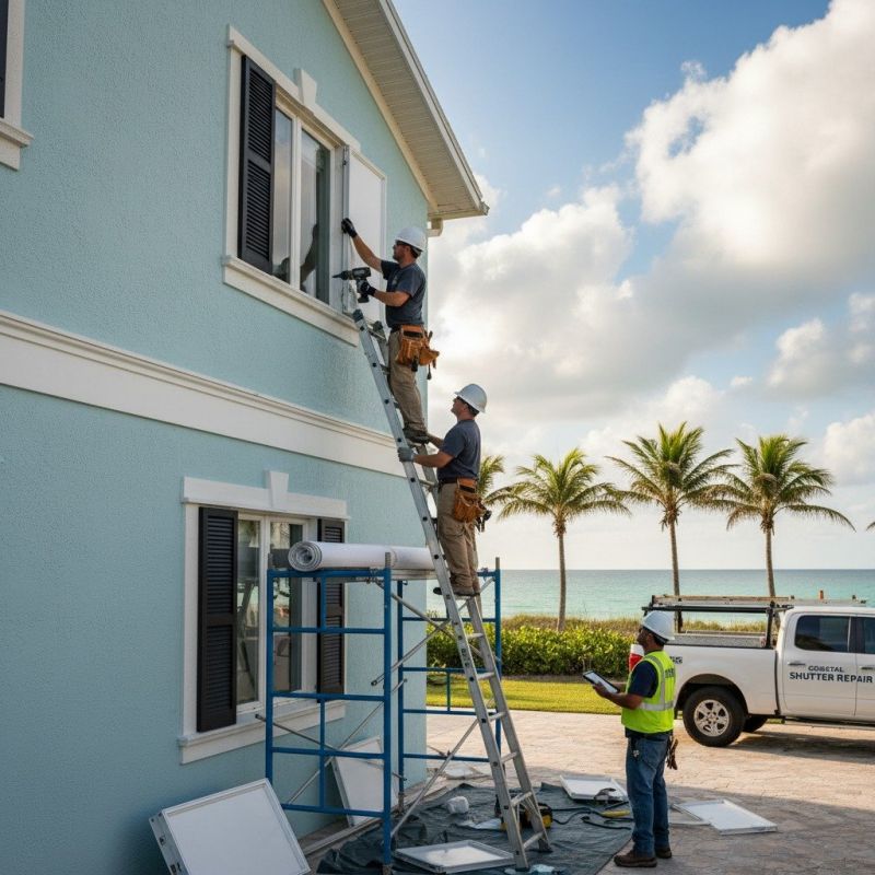 Storm Shutter Installation